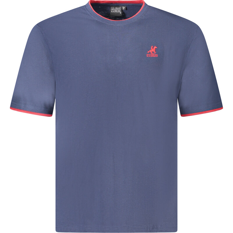 U.S. GRAND US GRAND POLO SHORT SLEEVE T-SHIRT MEN BLUE