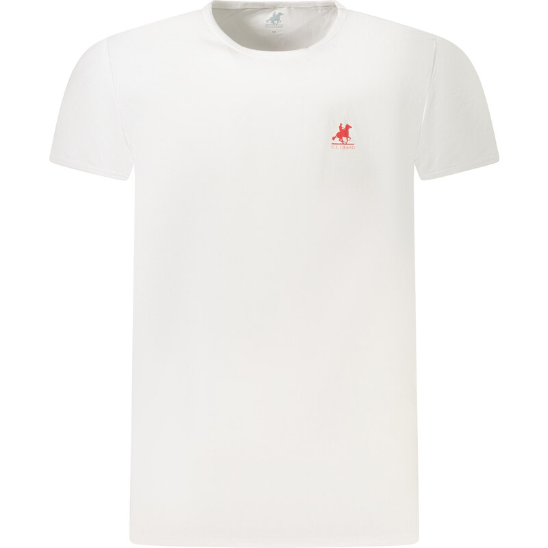 U.S. GRAND US GRAND POLO SHORT SLEEVE T-SHIRT MEN WHITE