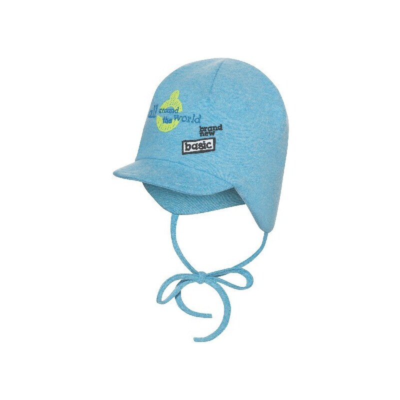 Broel Chlapecká čepice s kšiltem - světle modrá