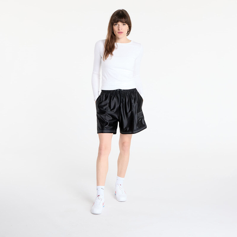 Šortky Nike Sportswear Womens Loose Mid-Rise Graphic Shorts Black/ 106687737