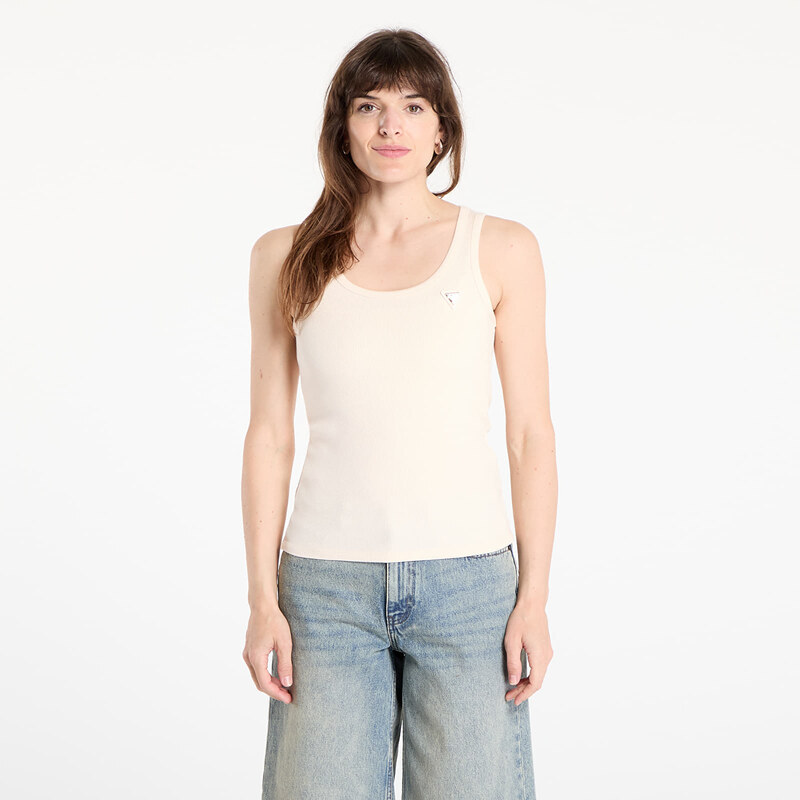 Top Guess Colette Rib Tank Beige L 106705800