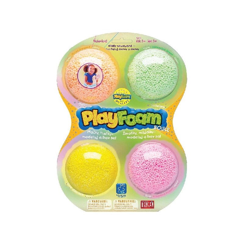 PlayFoam PlayFoam Boule 4pack-Třpytivé