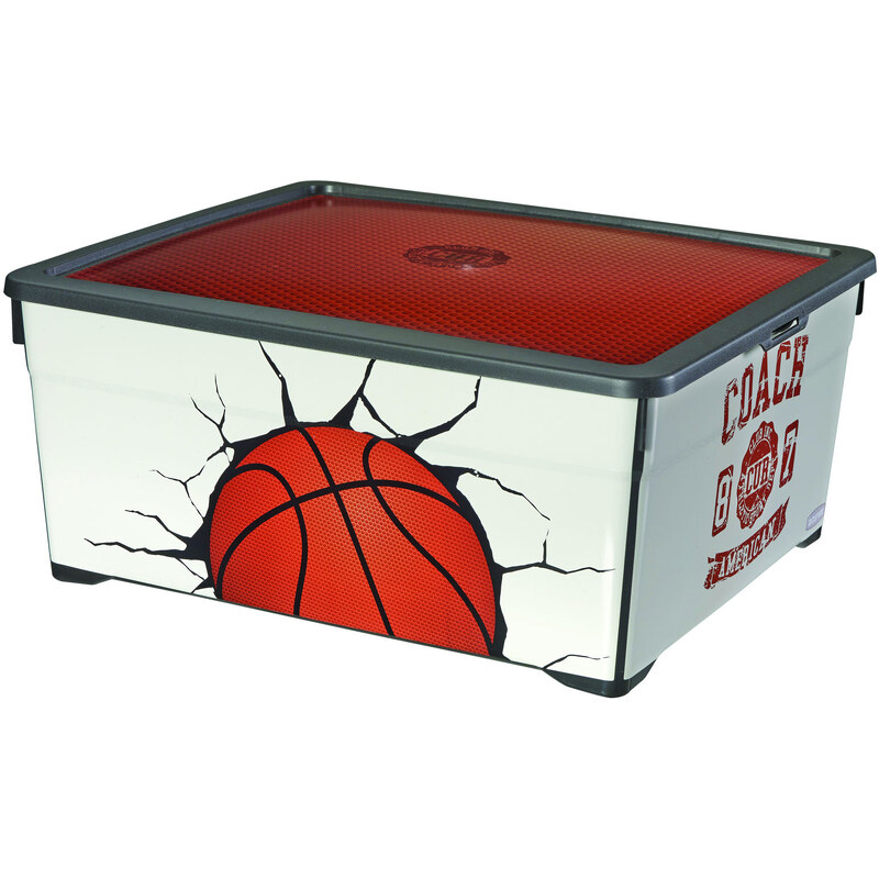 Curver Úložný box Basket 18,5 l - bílý