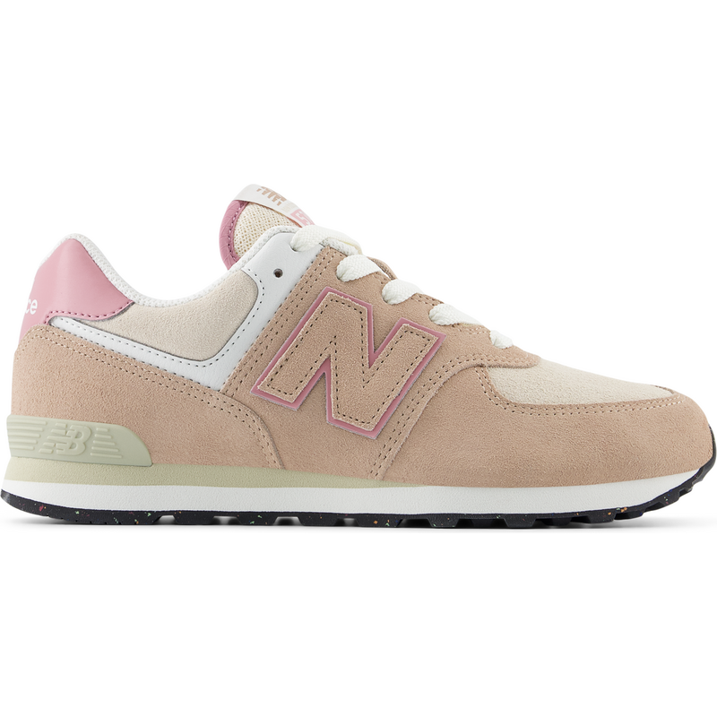 Dětské boty New Balance GC574QTC – béžové