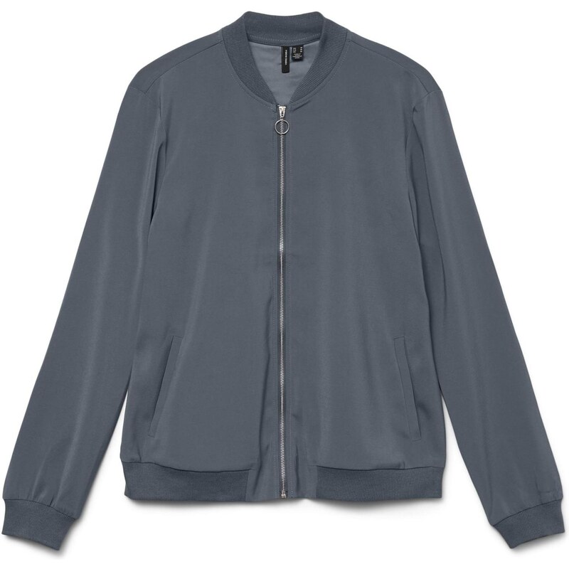 VERO MODA Přechodná bunda VMCoco kouřově modrá