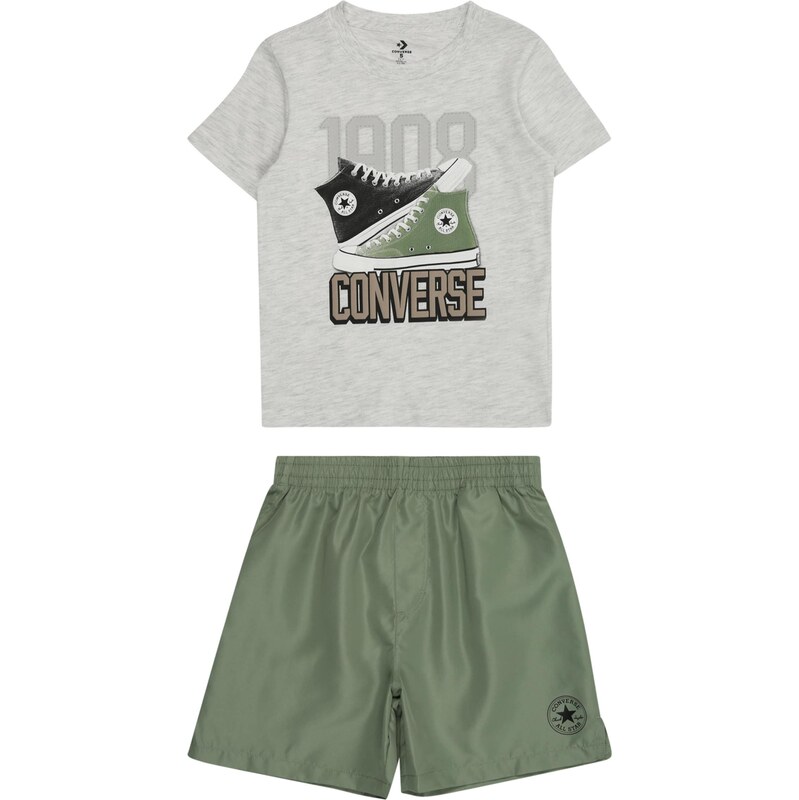 CONVERSE Sada šedobéžová / šedý melír / olivová / černá džínovina