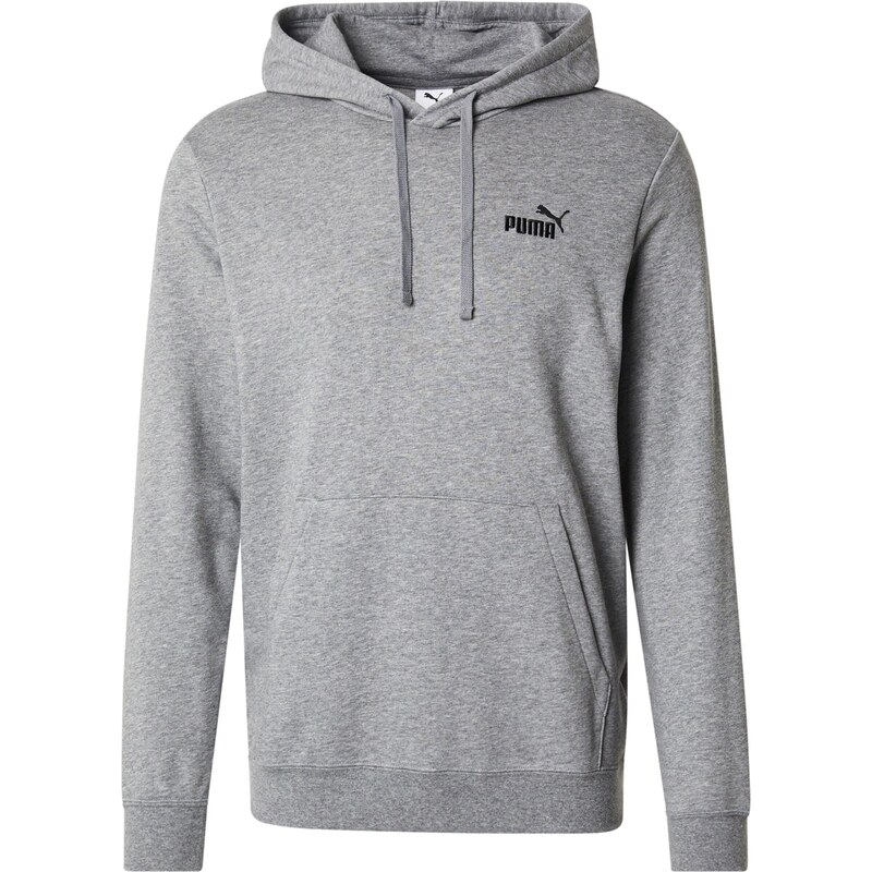 PUMA Sportovní mikina Essentials No. 1 šedý melír / černá