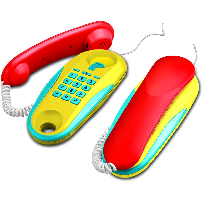 Wiky Telefony s drátem pro vzájemné volání