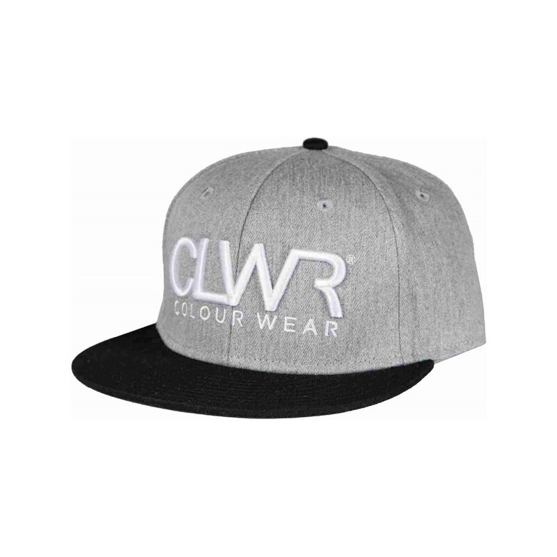 kšiltovka CLWR - Clwr Cap Grey Melange 801 (801)