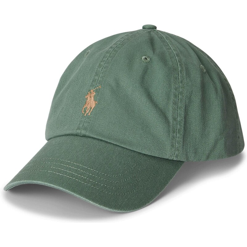 Polo Ralph Lauren Kšiltovka cappuccino / nefritová