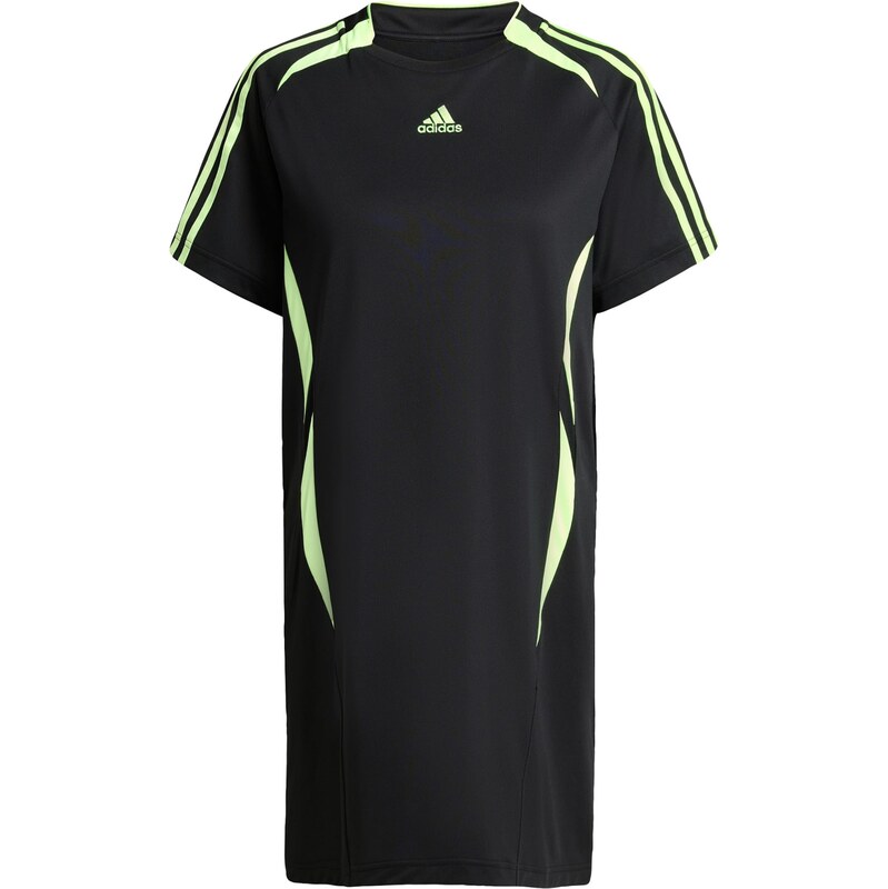 ADIDAS ORIGINALS Šaty Teamgeist Adicolor světle zelená / černá