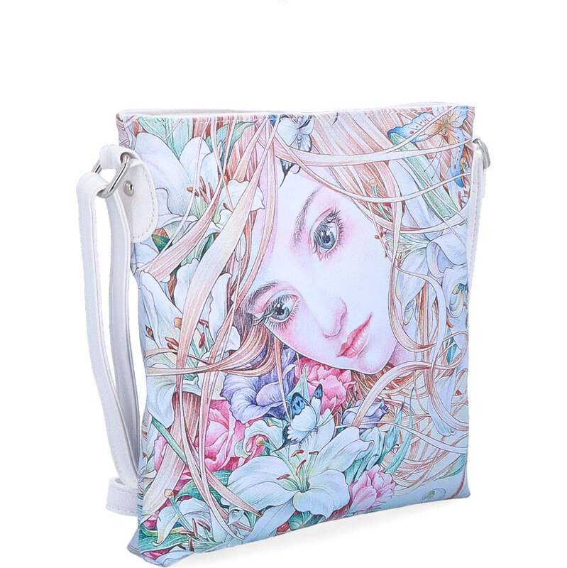 Kabelka ze syntetické kůže crossbody Indee multicolor 9300 45 B 106736029