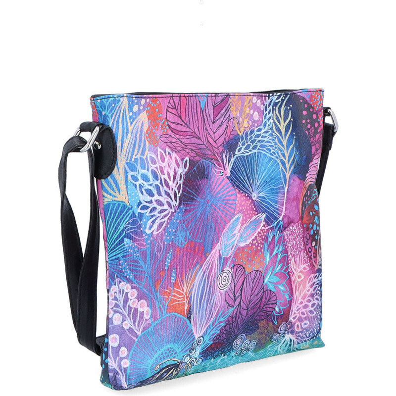 Kabelka ze syntetické kůže crossbody Indee multicolor 9300 44 C 106736030