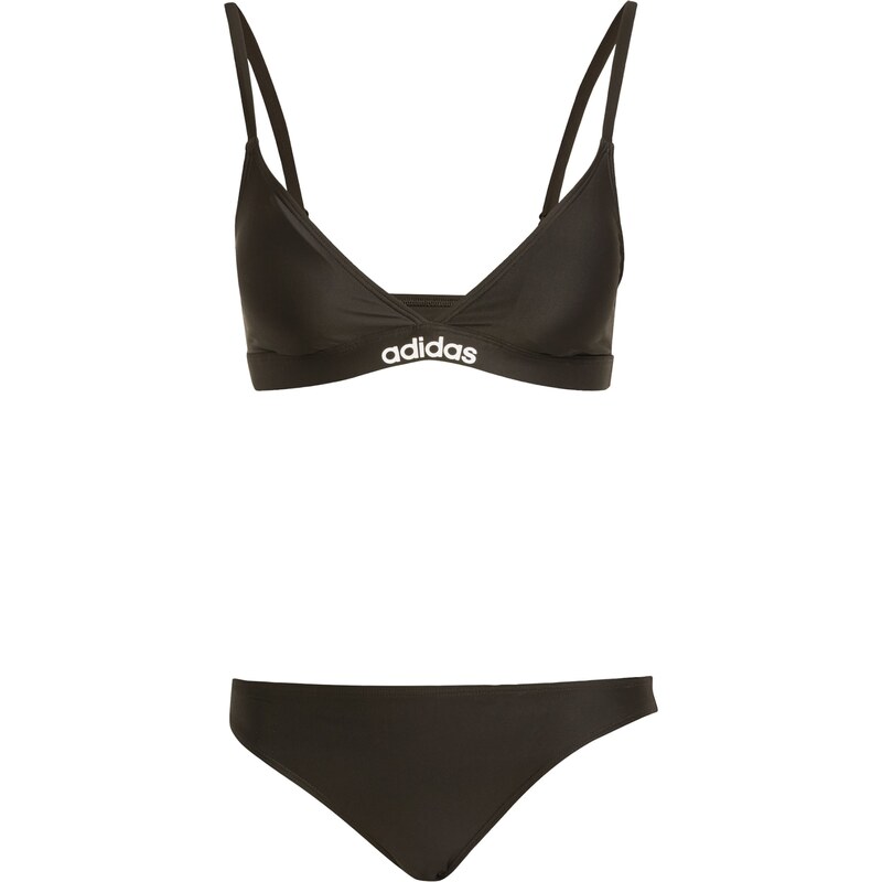 ADIDAS SPORTSWEAR Sportovní bikiny 'Ess' černá / bílá