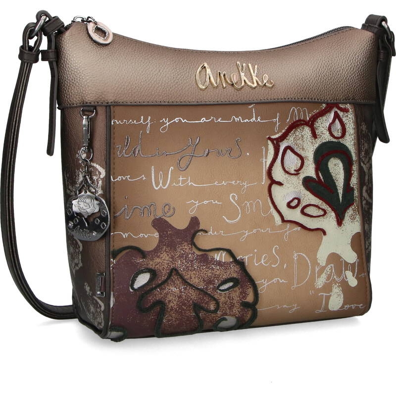 Anekke hobo crossbody kabelka Manifesto