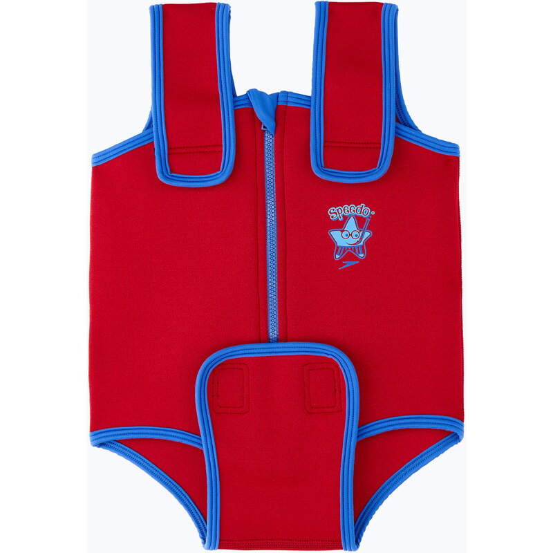 Dětský neopren Speedo Neoprene Baby Suit 2 mm red/blue