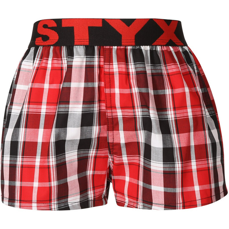 Dětské trenky Styx sportovní guma vícebarevné (BJ1035) 6-8 let