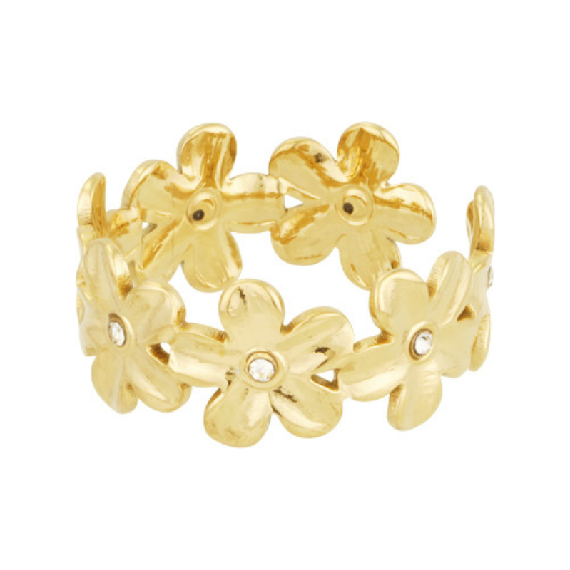 SYLVIENE Prsten FLOWERS Gold 106743825