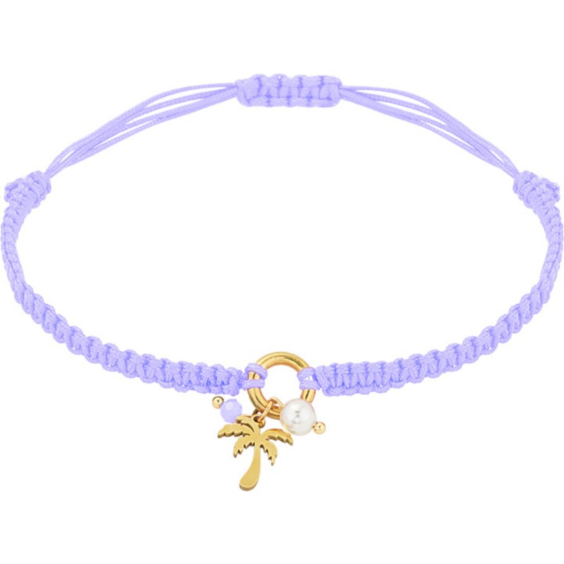 Sylv Náramek PALM Lilac Gold 106743829