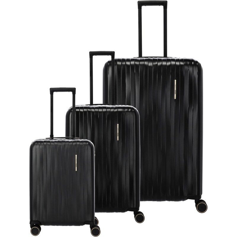 Sada cestovních kufrů Travelite BARBARA Novelty S,M,L Black 106747263