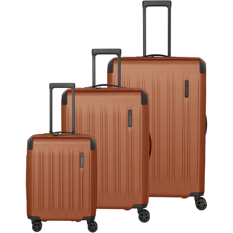 Sada cestovních kufrů Travelite Dynamiic S,M,L exp Copper