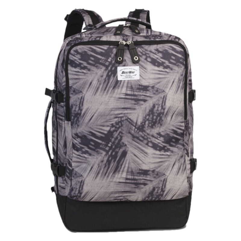 Bestway Cestovní batoh cabin pro - prints 40l - béžová