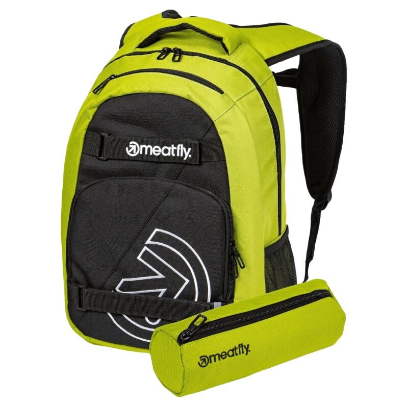Meatfly Batoh Exile - Fresh Olive / Black - 24 L + PENÁL ZDARMA