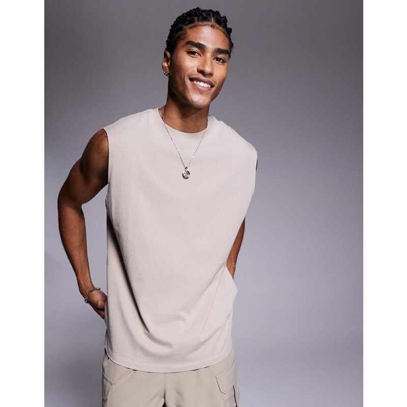 4505 Icon cotton oversized pump training tank with quick dry finish in 115512397