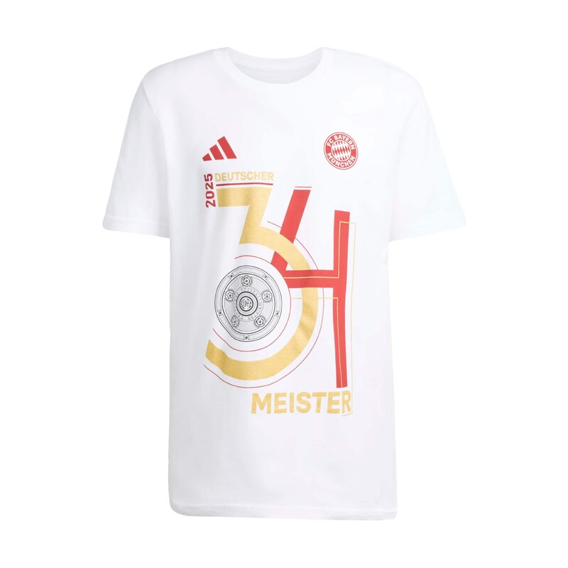 ADIDAS PERFORMANCE Funkční tričko Deutscher Meister 2025 hnědá /
