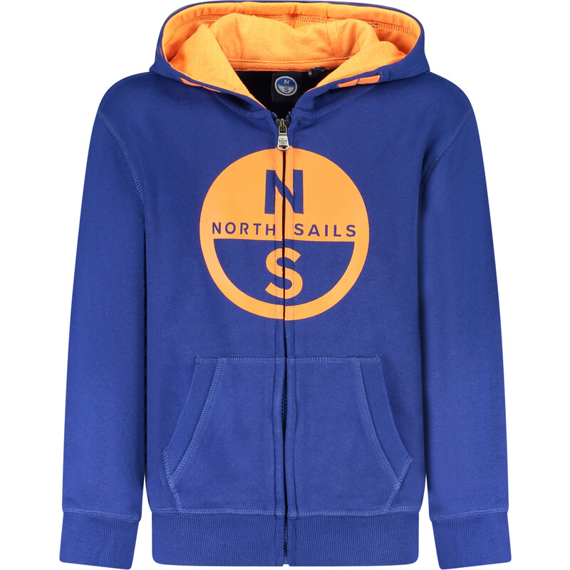 Dětská mMikina na zip NORTH SAILS modrá