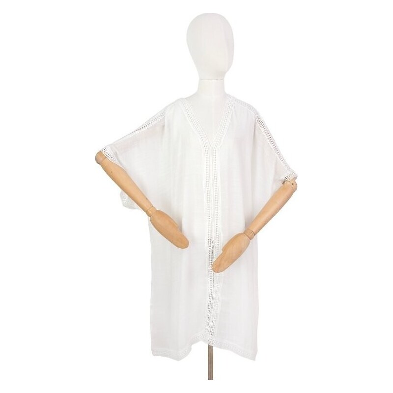 BASIC Art Of Polo Dámská plážová tunika v boho stylu Charella Modrá 106761069