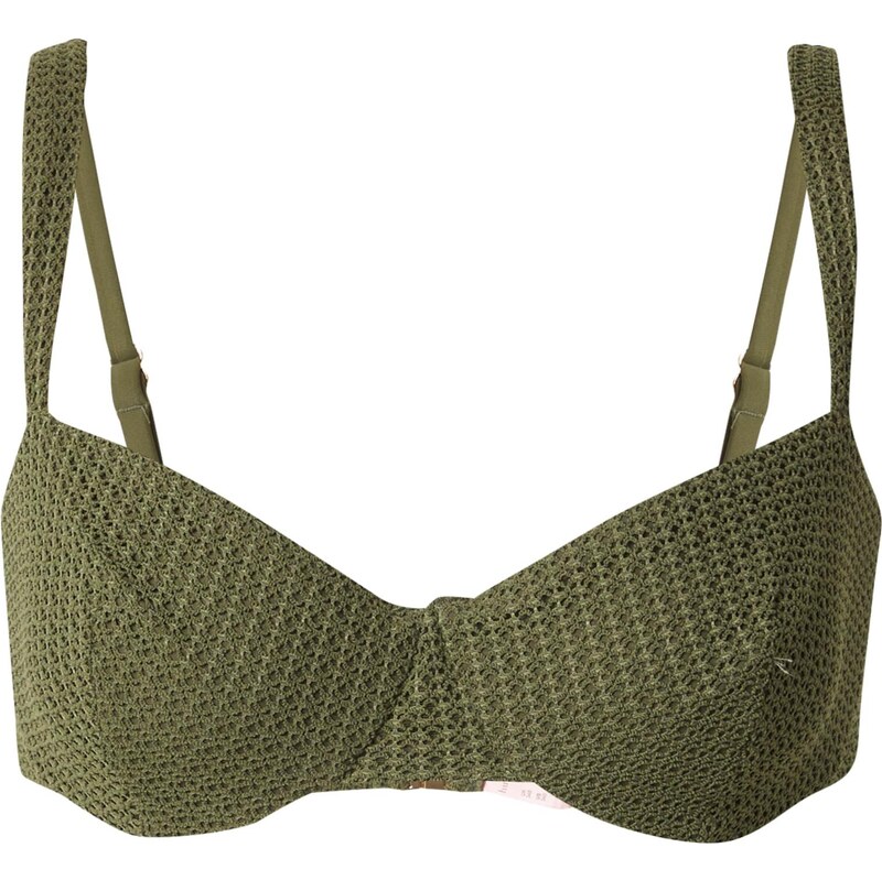 Hunkemöller Horní díl plavek Cairo olivová 109426512
