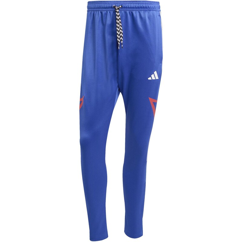 ADIDAS SPORTSWEAR Sportovní kalhoty Tiro modrá / tmavě oranžová