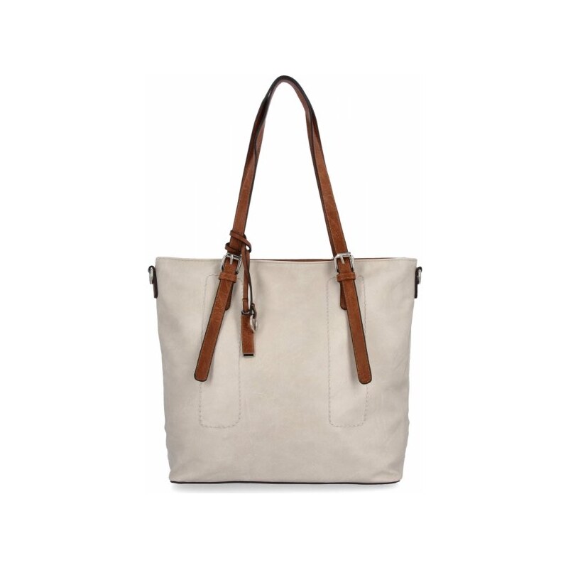 Dámská kabelka shopper bag Hernan béžová HB0213-1 106772281