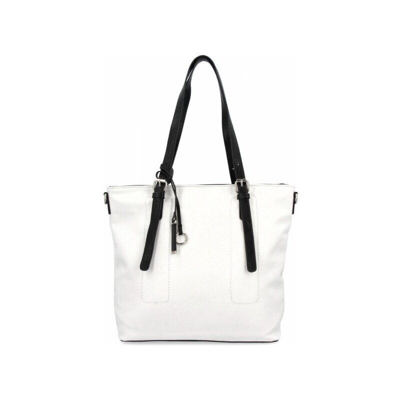 Dámská kabelka shopper bag Hernan bílá HB0213-1 106772286