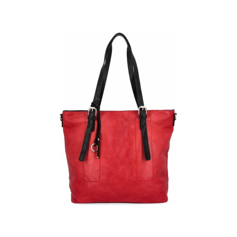 Dámská kabelka shopper bag Hernan červená HB0213-1