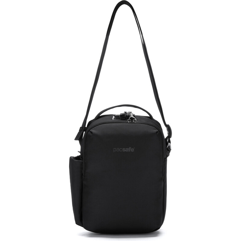 Pacsafe taška V TOUR CROSSBODY jet black