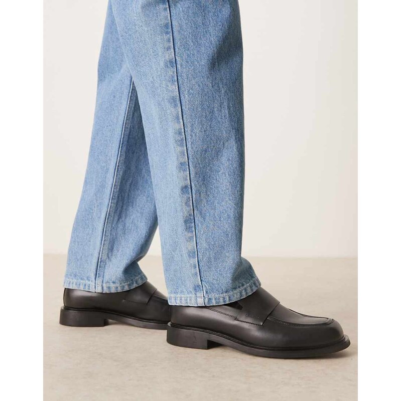 Calvin Klein smart loafers in black