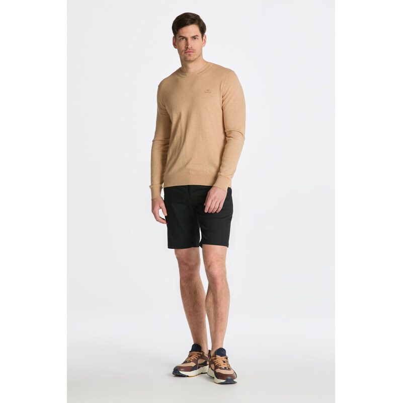 ŠORTKY GANT SLIM SPORTS SHORTS BLACK