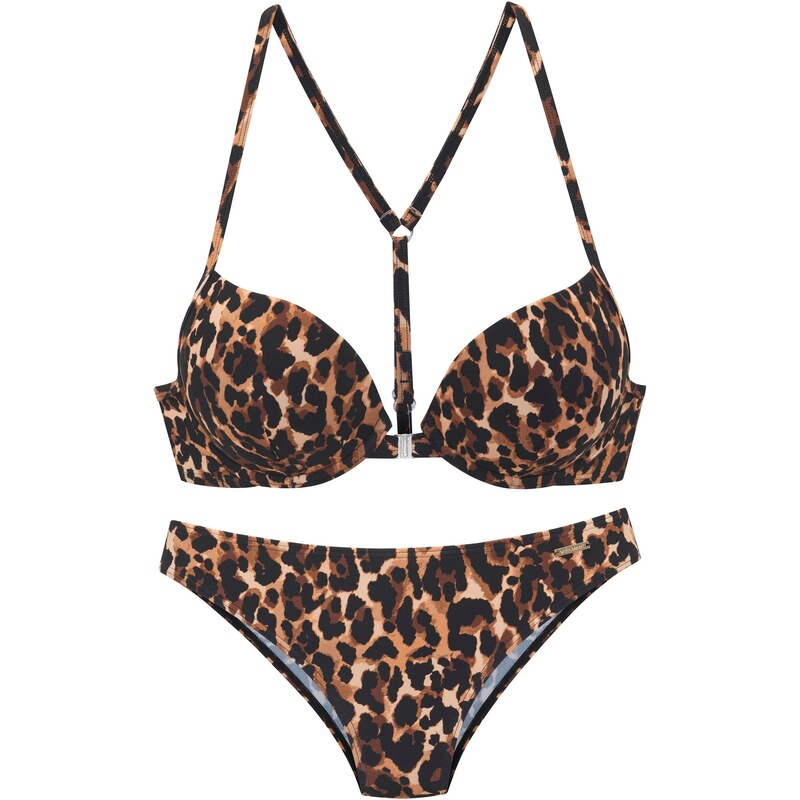 Bruno Banani Bikiny béžová / hnědá / černá 109088408