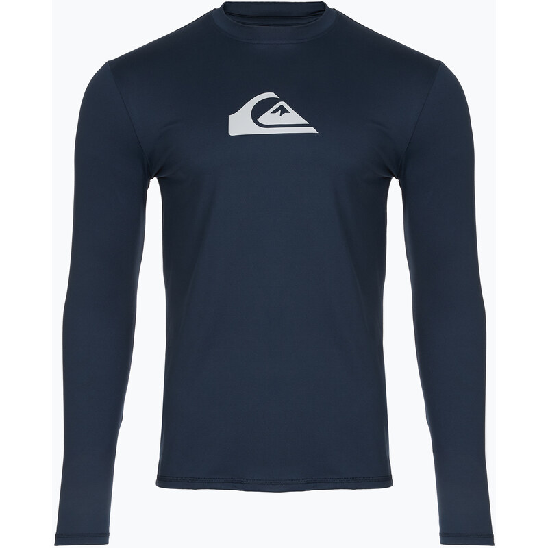 Pánské plavecké tričko Longsleeve Quiksilver Solid Streak navy