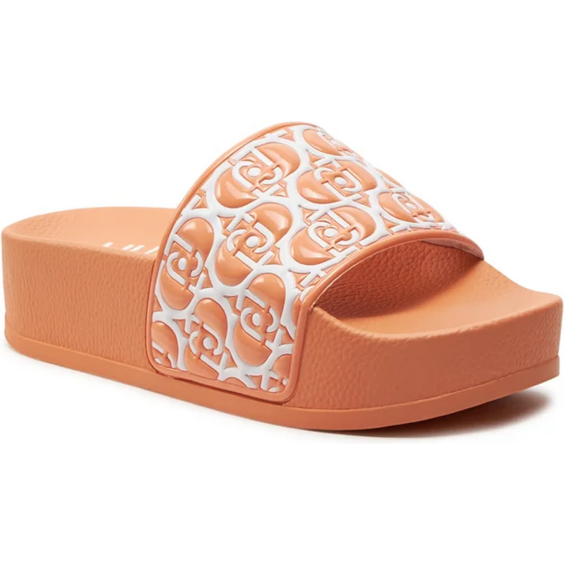 LIU JO Mykonos Orange pantofle 115414723