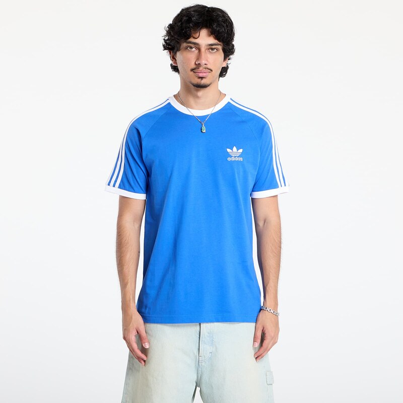 adidas Originals Tričko adidas 3-Stripes Tee UNISEX Blue XL