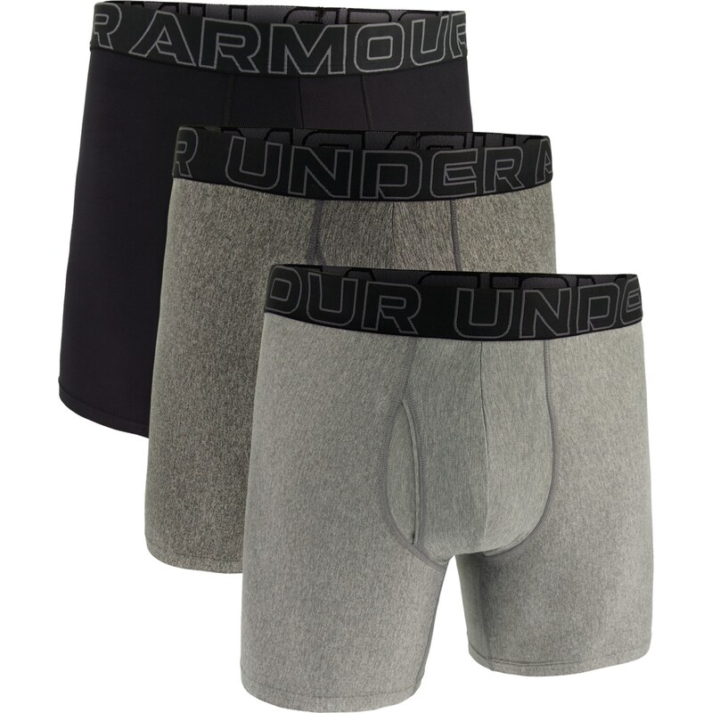 Under Armour Perf Tech 6inches-3pack GREY