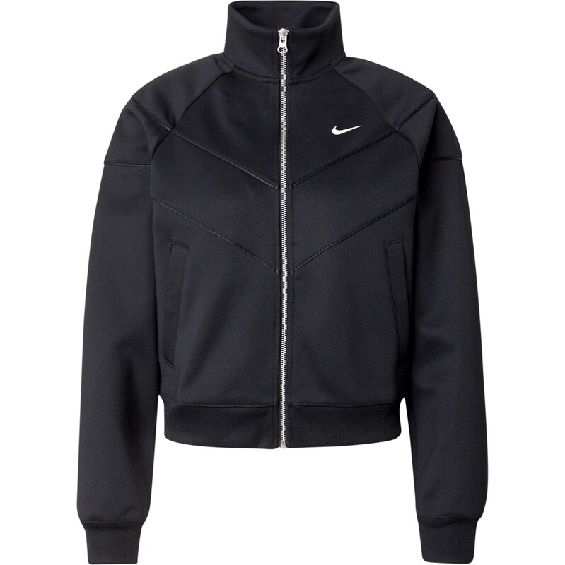 Nike Sportswear Mikina černá / bílá