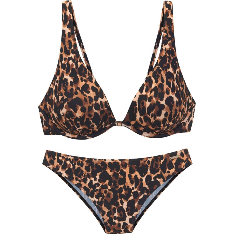 Bruno Banani Bikiny světle béžová / umbra / černá