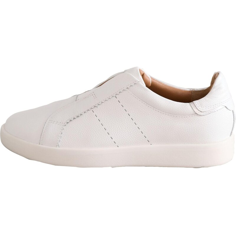 Next Slip on boty bílá