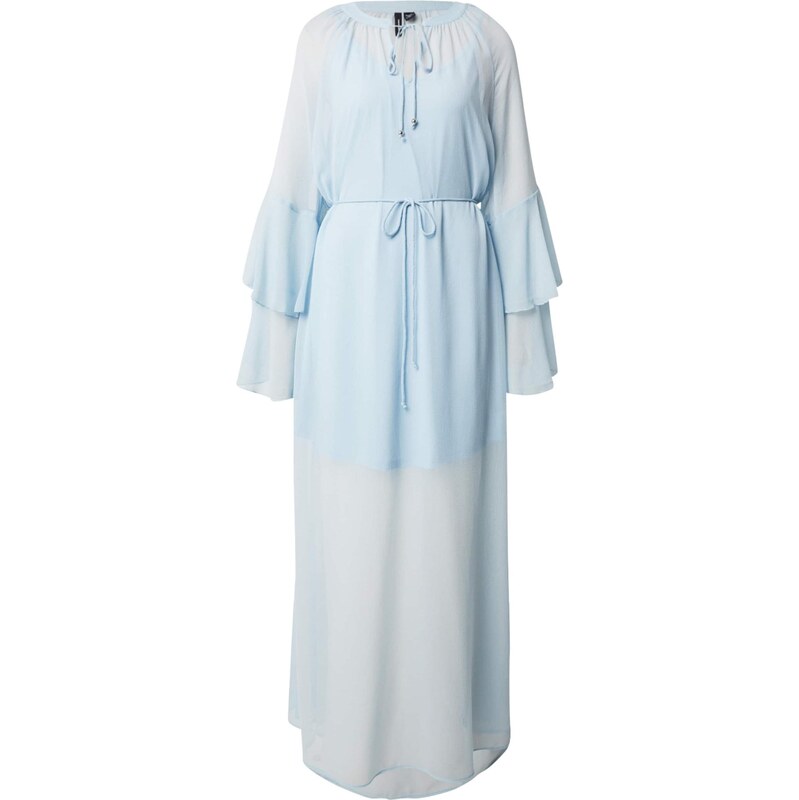 VERO MODA Šaty VMCAMILLE světlemodrá