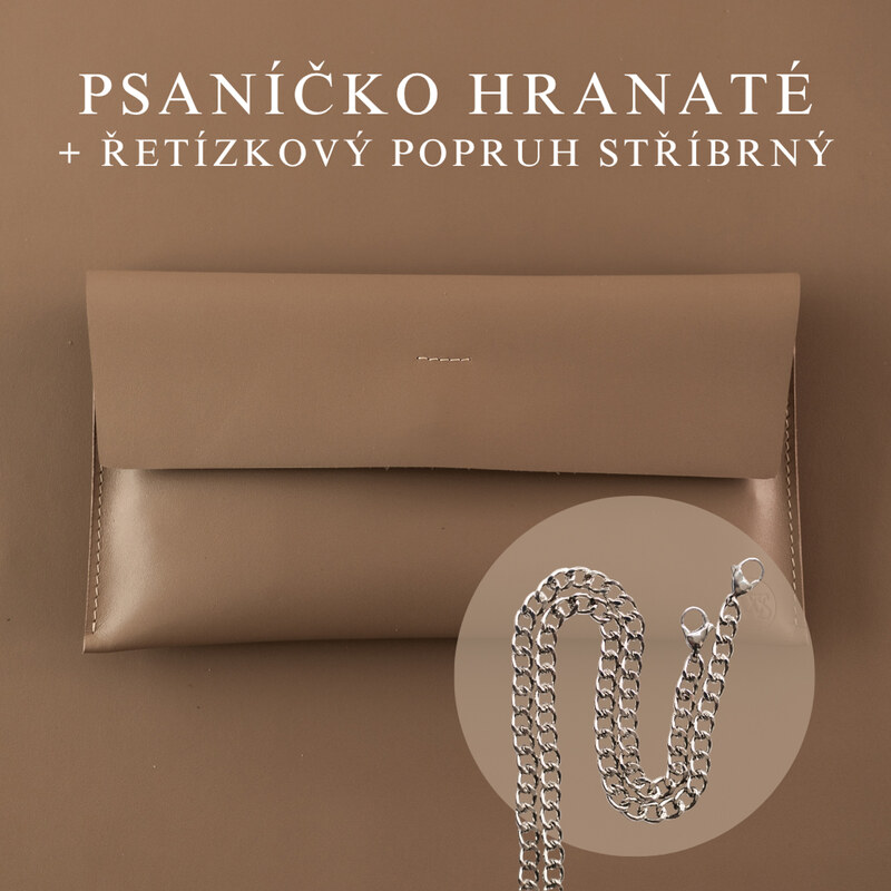 Wood Style Psaníčko Hranaté - Latte 104082304