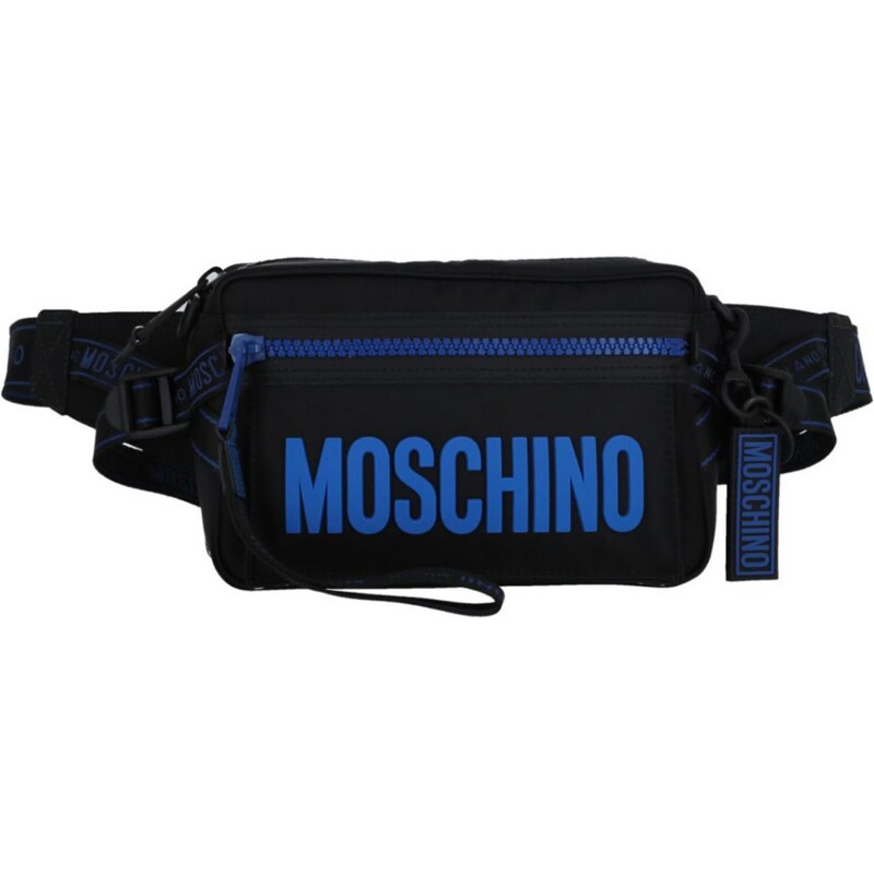 MOSCHINO Blue on Black ledvinka